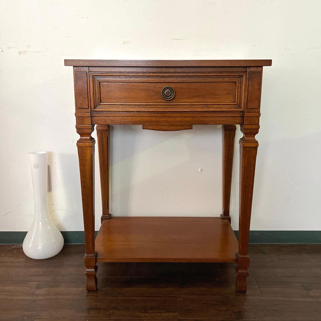 k201r124 日本製 DREXEL フランチェスカ ナイトテーブル/電話台