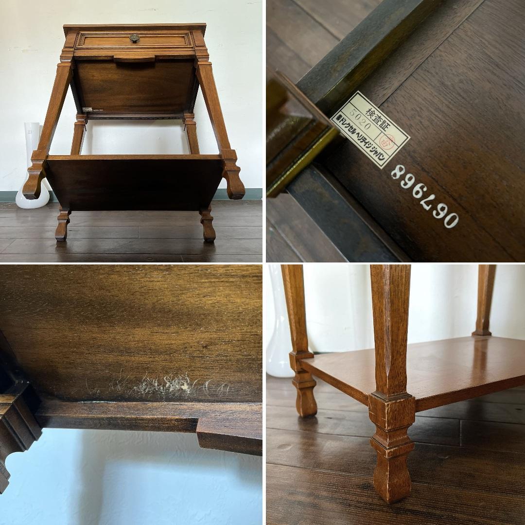 k201r124 日本製 DREXEL フランチェスカ ナイトテーブル/電話台