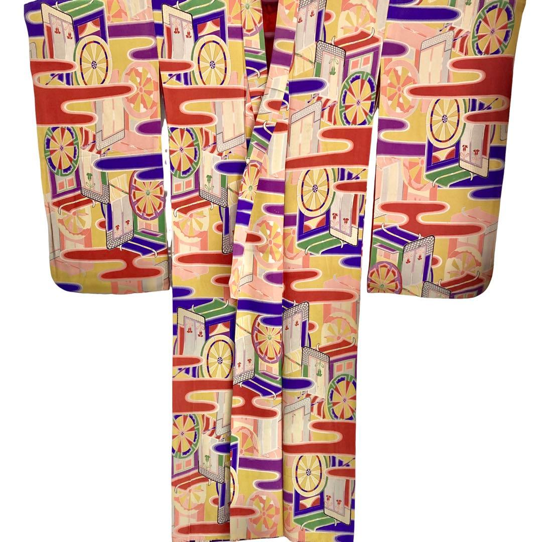 アンティーク　女の子　ジュニア　袴　着物　 NO14