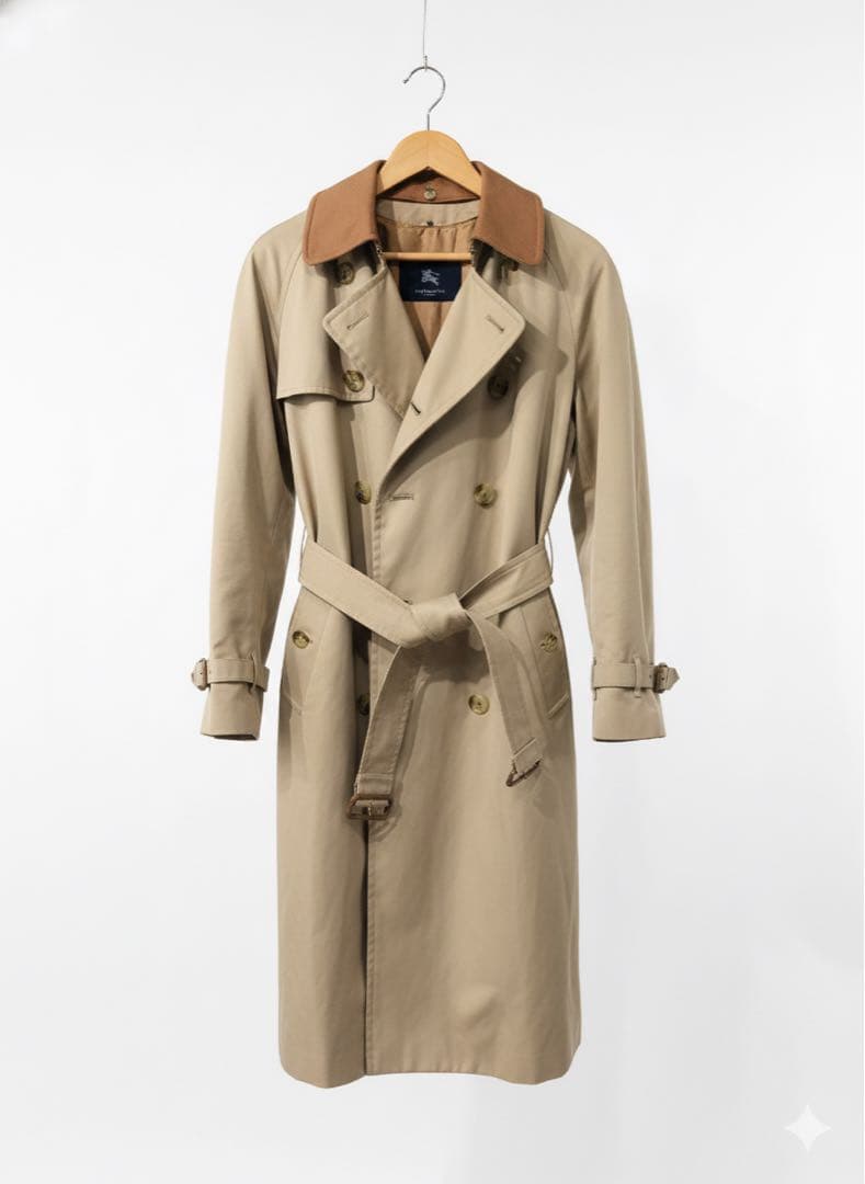 バーバリー　ヴィンテージ トレンチコート 裏地ノバチェック ライナー付 ベージュ