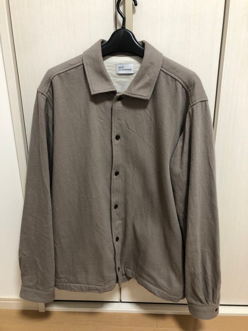 エディットクロージング　EDITCLOTHING ソフトツイルシャツJK　3
