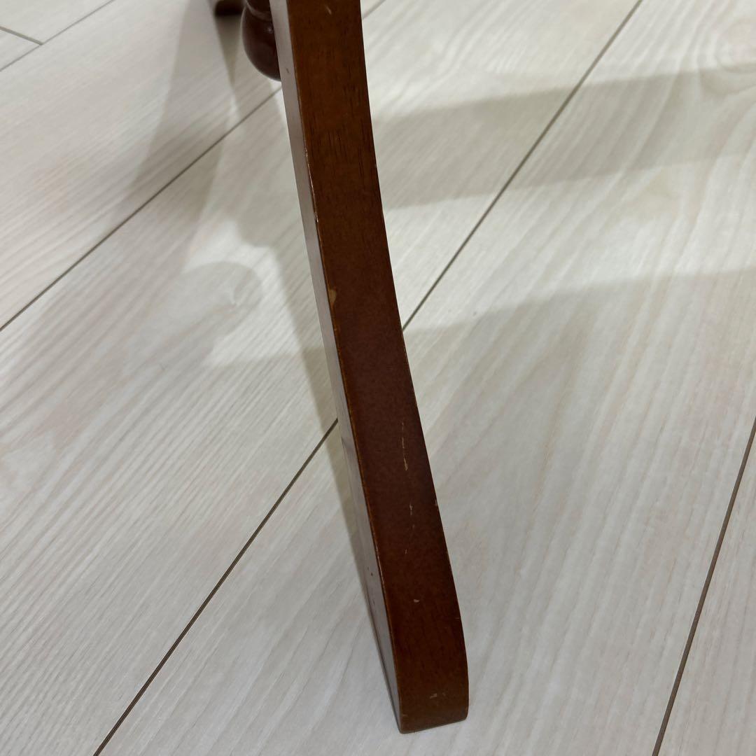 アンティーク調　スタンドミラー・ 姿見・木製・楕円形