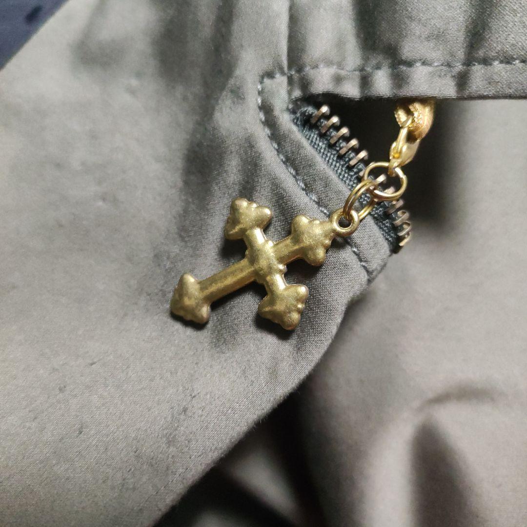 dia ダイヤ ミリタリージャケット/クロス/十字架/ゴールド/グランジ