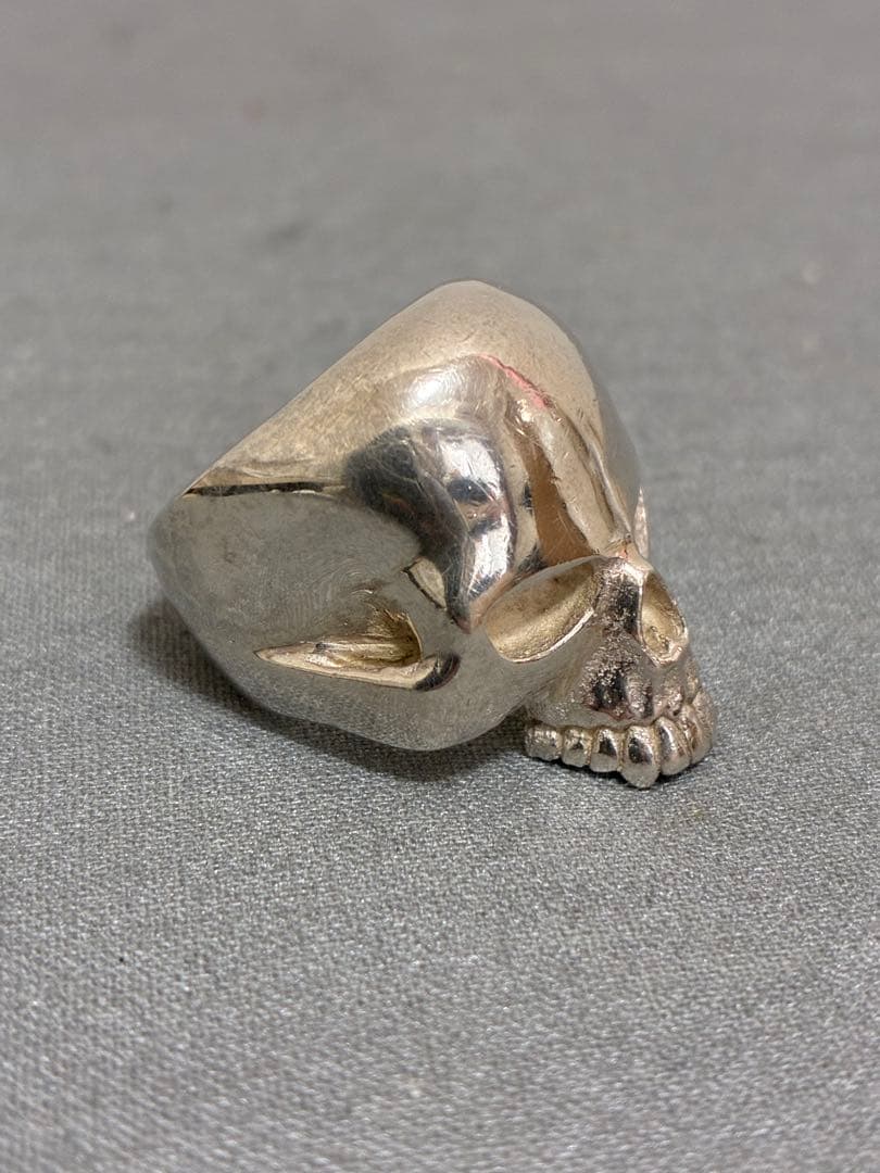 CRAZY PIG EVIL SKULL RING LARGE 15号 正規品
