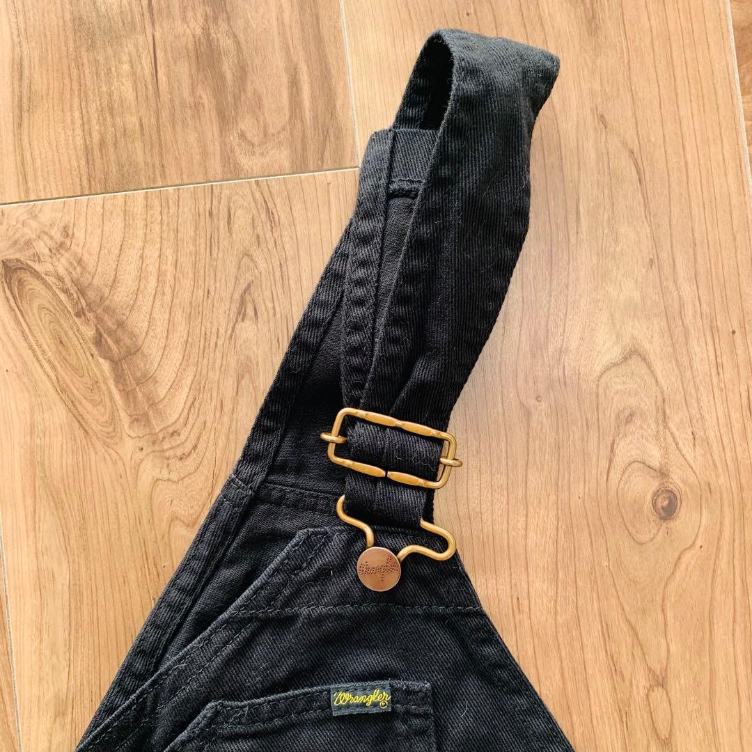 Wrangler 別注 ワンショルダー オーバーオール フレームワーク　黒　M