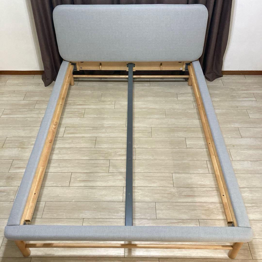 【自社配送エリア内限定販売】Koalaファブリックベッドフレーム/ダブルサイズ