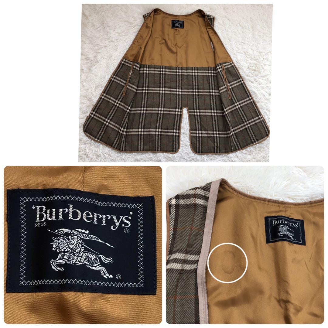 激レア✨ロゴ柄　バーバリー　トレンチコート　ライナー　襟付き 4way ベルト