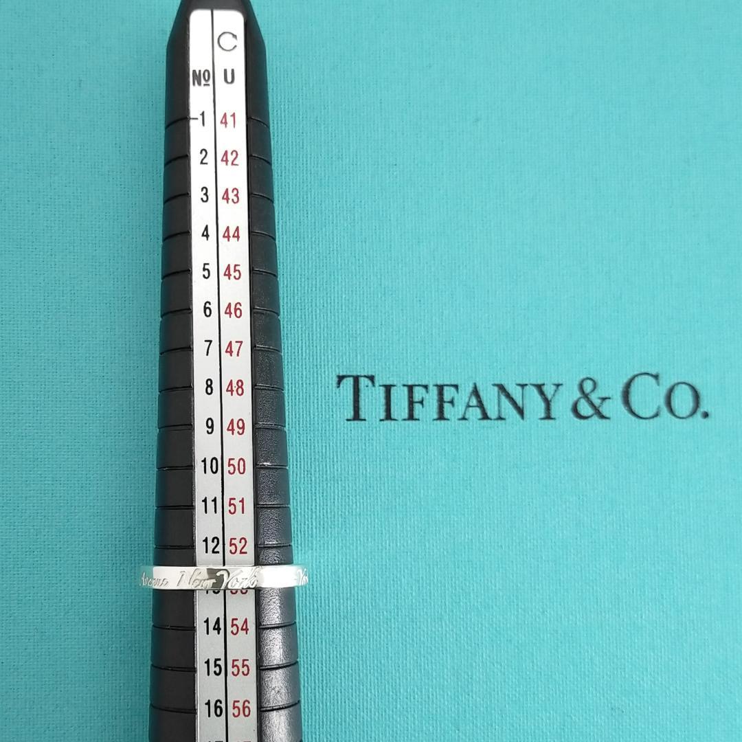 ★SALE★【ティファニー】ノーツ　ナロー　リング　１３号　2609
