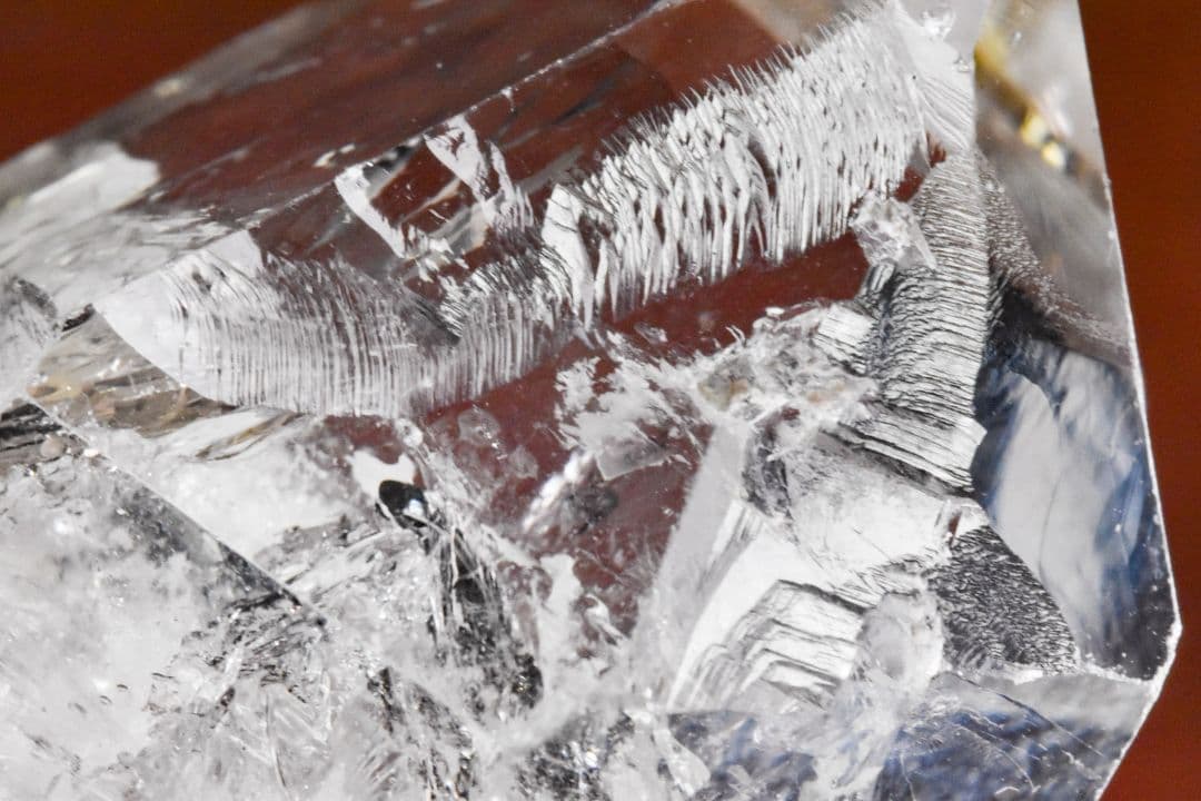 中国広西省産 ハーキマーダイヤモンド形クリアダブルターミネーション