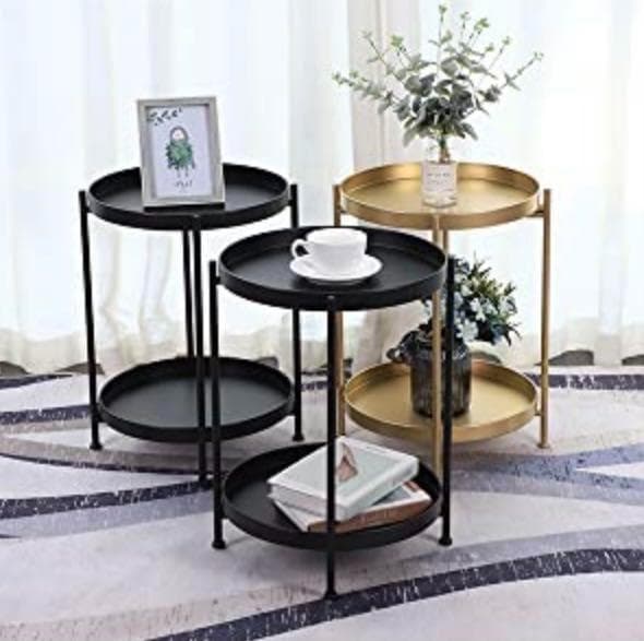 ❤モダンレトロ＆ハイセンスでアンティーク調のお洒落なベッドサイドテーブル♪❤