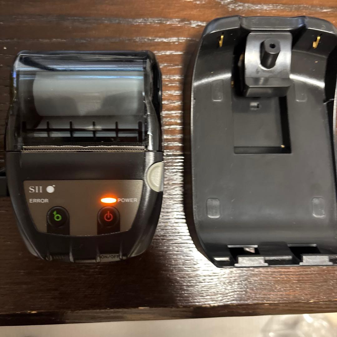 《きなこ》セイコーコーインスツル モバイル型感熱式 MP-B20 クレドル