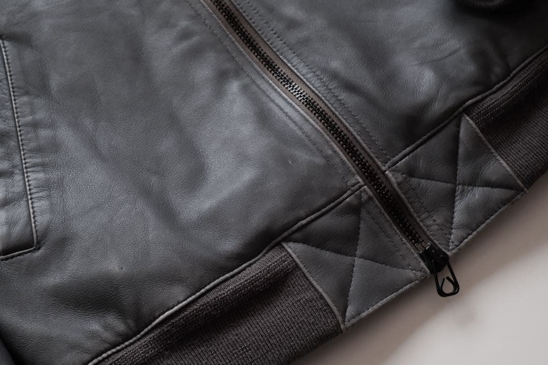 Journal Standard 羊革 ラムレザー MA-1 ブルゾン M