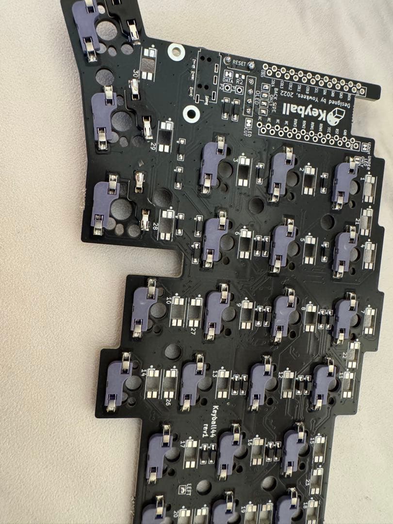 【新品】keyball44 左手ボール　完成品　動作確認済み　動作保証