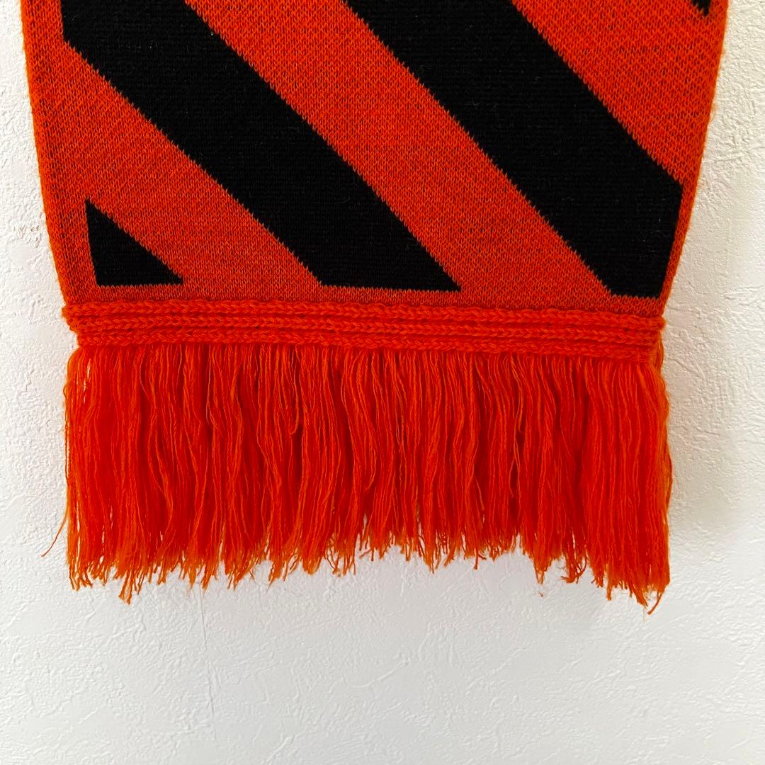 Off-White マフラー ストール 大判 ダイアログ ヴァージルアブロー