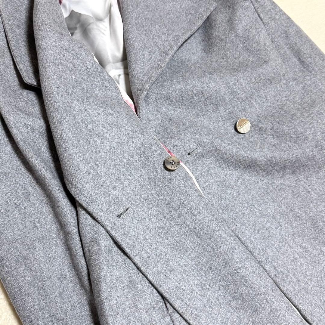 美品 テッドベイカー ショールカラー ロングコート 花柄 ルーマニア製