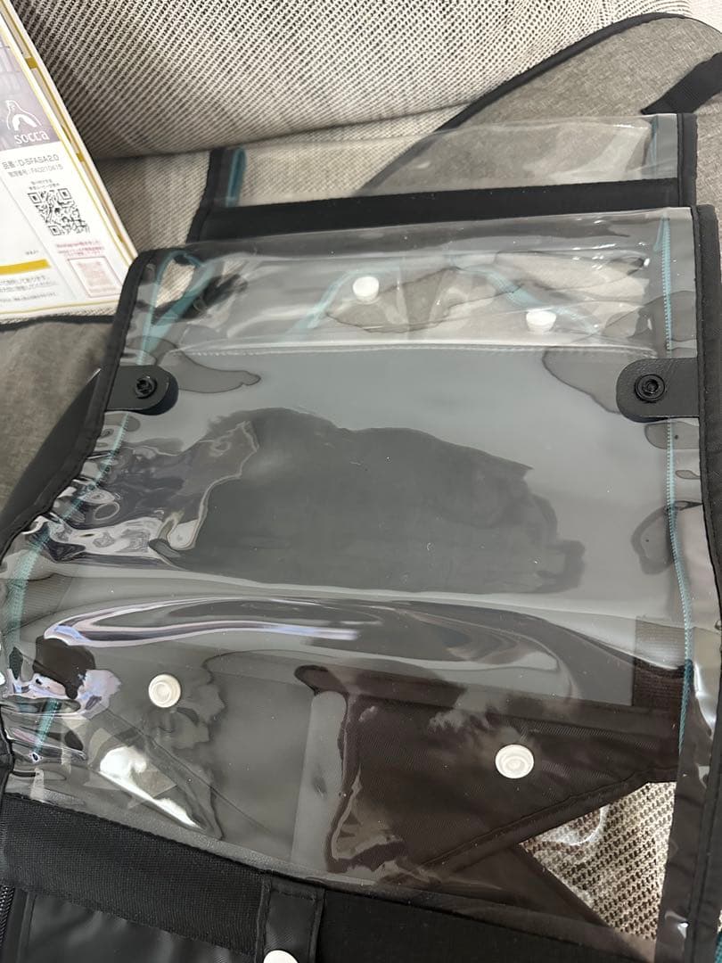 【新品未使用】socca 後付けタイプ用レインカバー　D-5FASA2.0