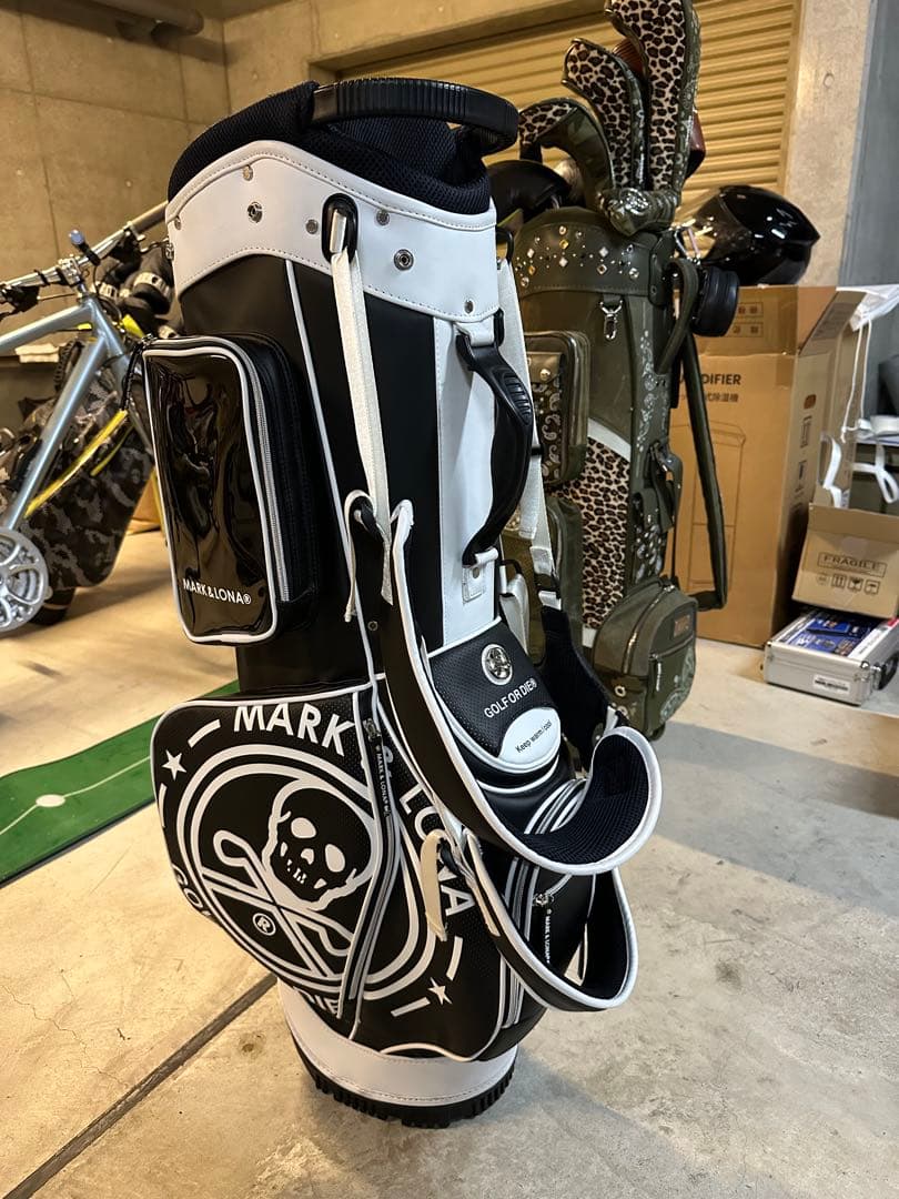 MARK & LONA キャディバッグ ヘッドカバーセット