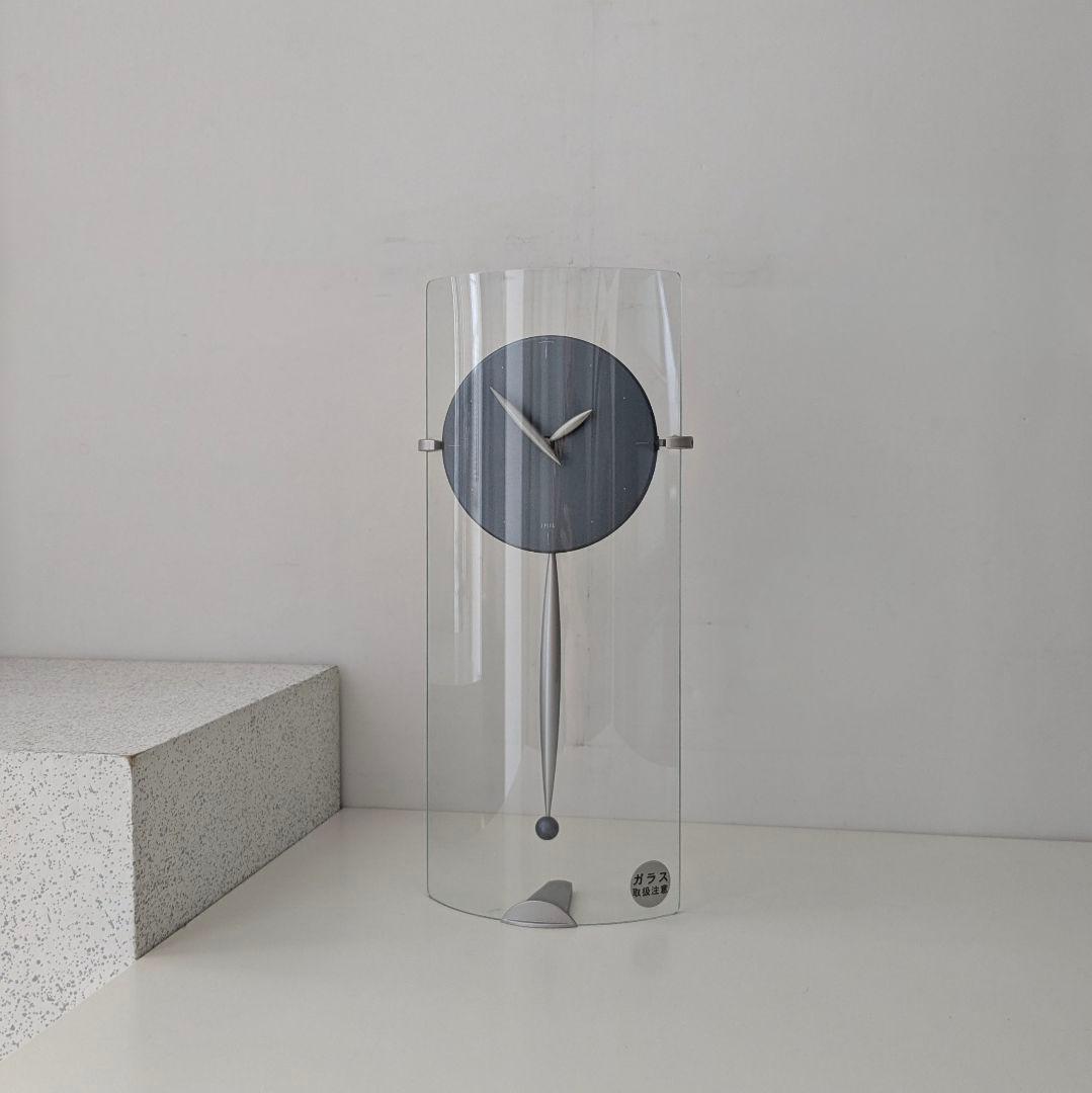 90s ヴィンテージ 置き時計 掛け時計 振り子 加藤孝志 epifa
