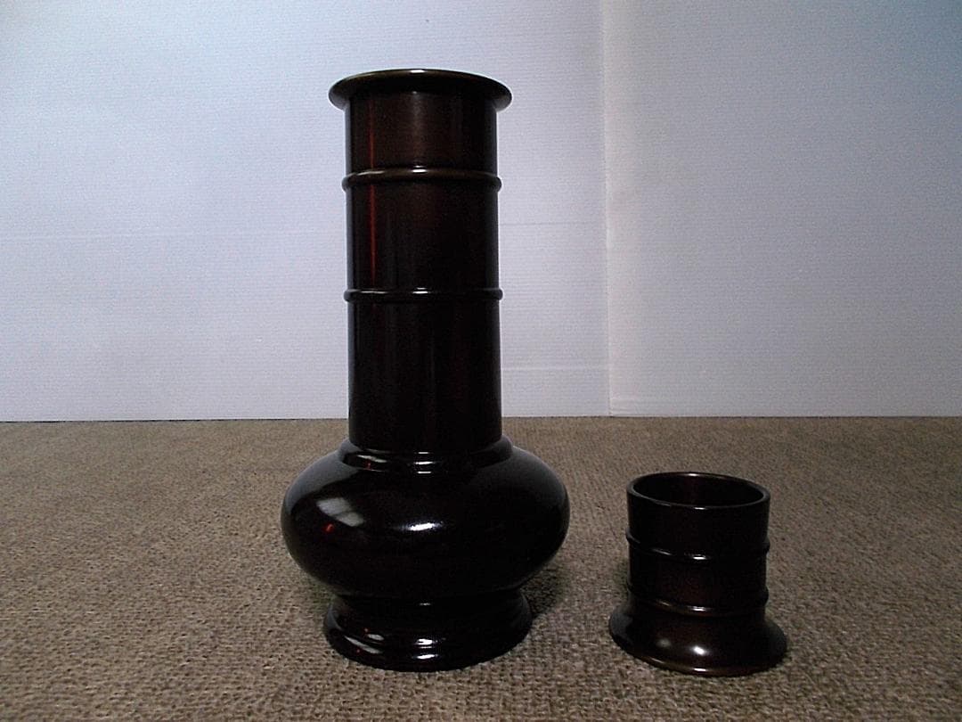 良品 未使用含む 高岡銅器 唐銅皆具 鋳師:金森左兵衛 台子皆具 共箱 送料込み