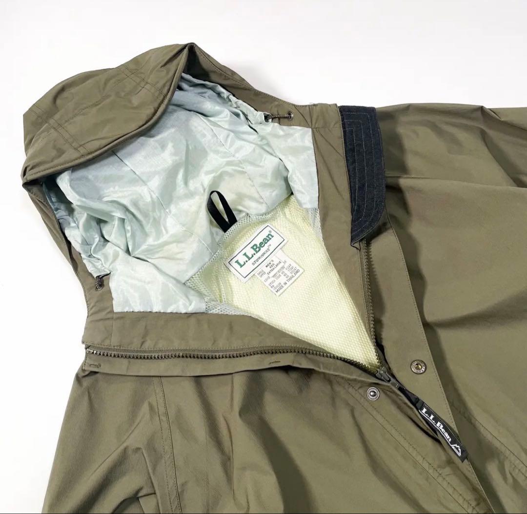 新品　90s L.L.Bean Stowaway coat ストームコート