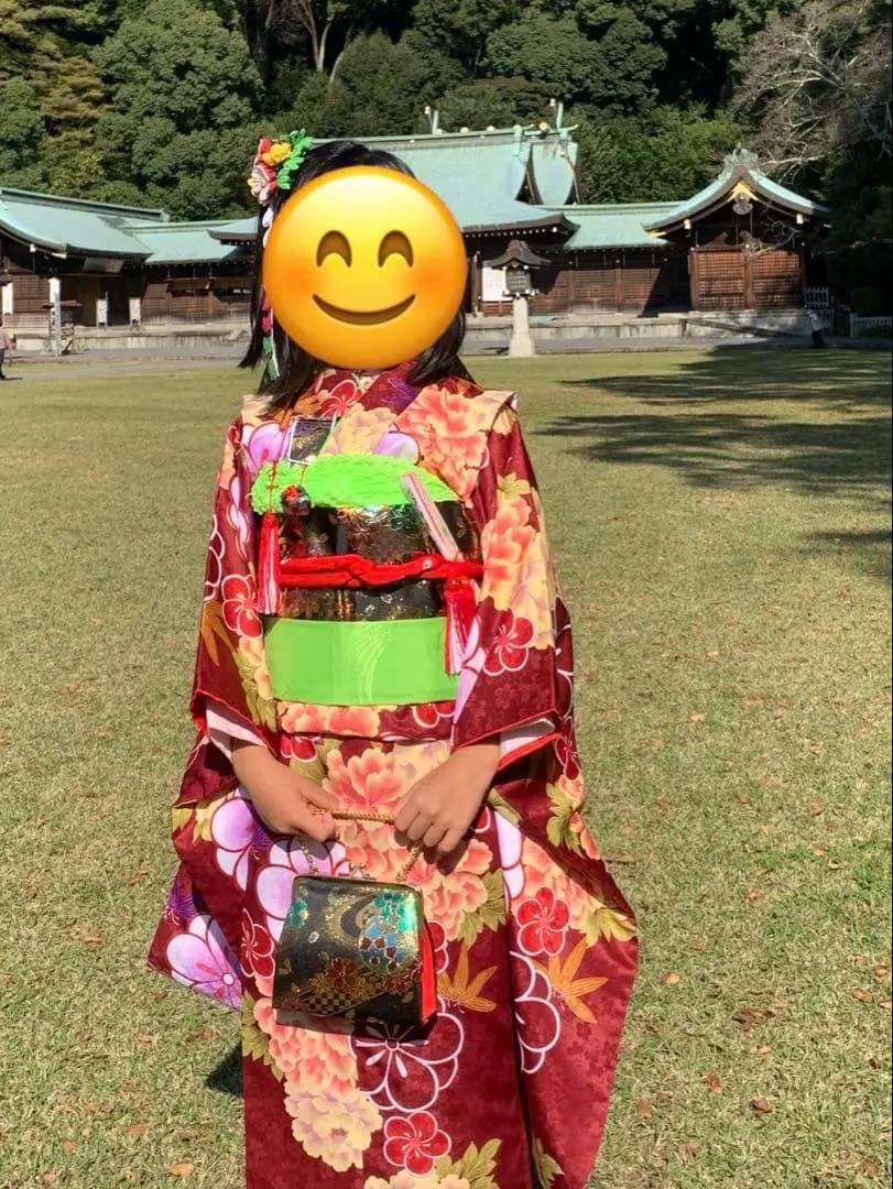 七五三　7歳　女の子　フルセット