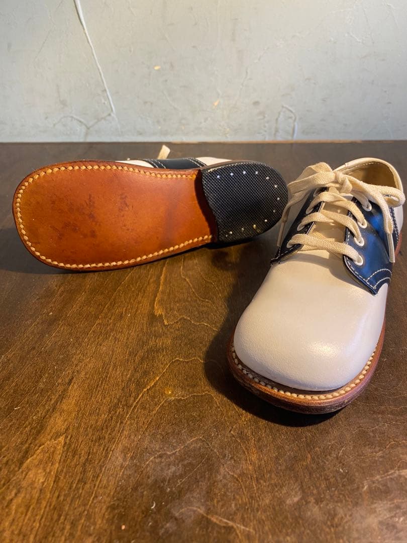 1950年代USA製 ビンテージ子供靴 グッドイヤー製法
