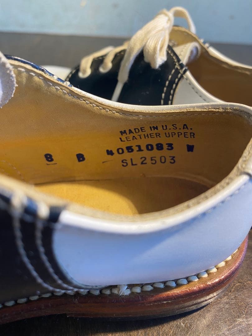 1950年代USA製 ビンテージ子供靴 グッドイヤー製法