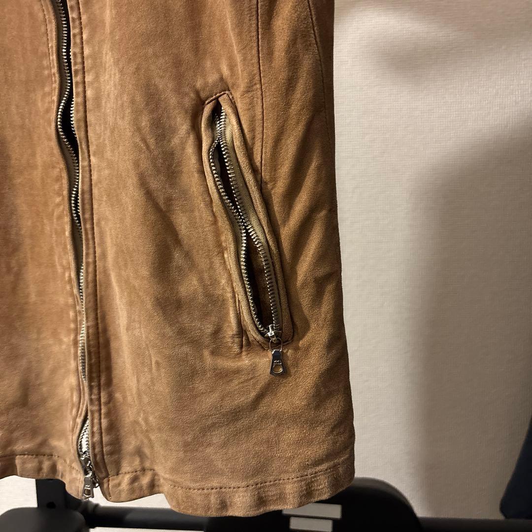 ISAMUKATAYAMA BACKLASH 白鞣しスエードライダース　サイズ1