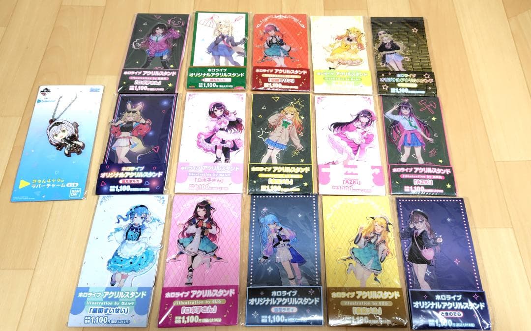 【ホロライブ】オリジナルアクリルスタンド ホロマート　宝鐘マリン　角巻わため