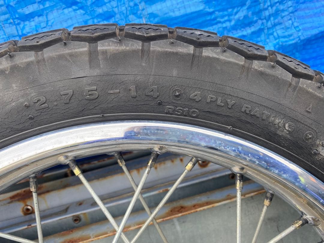 G927 リトルカブ ホイール ブリヂストン 2.50-14 2.75-14