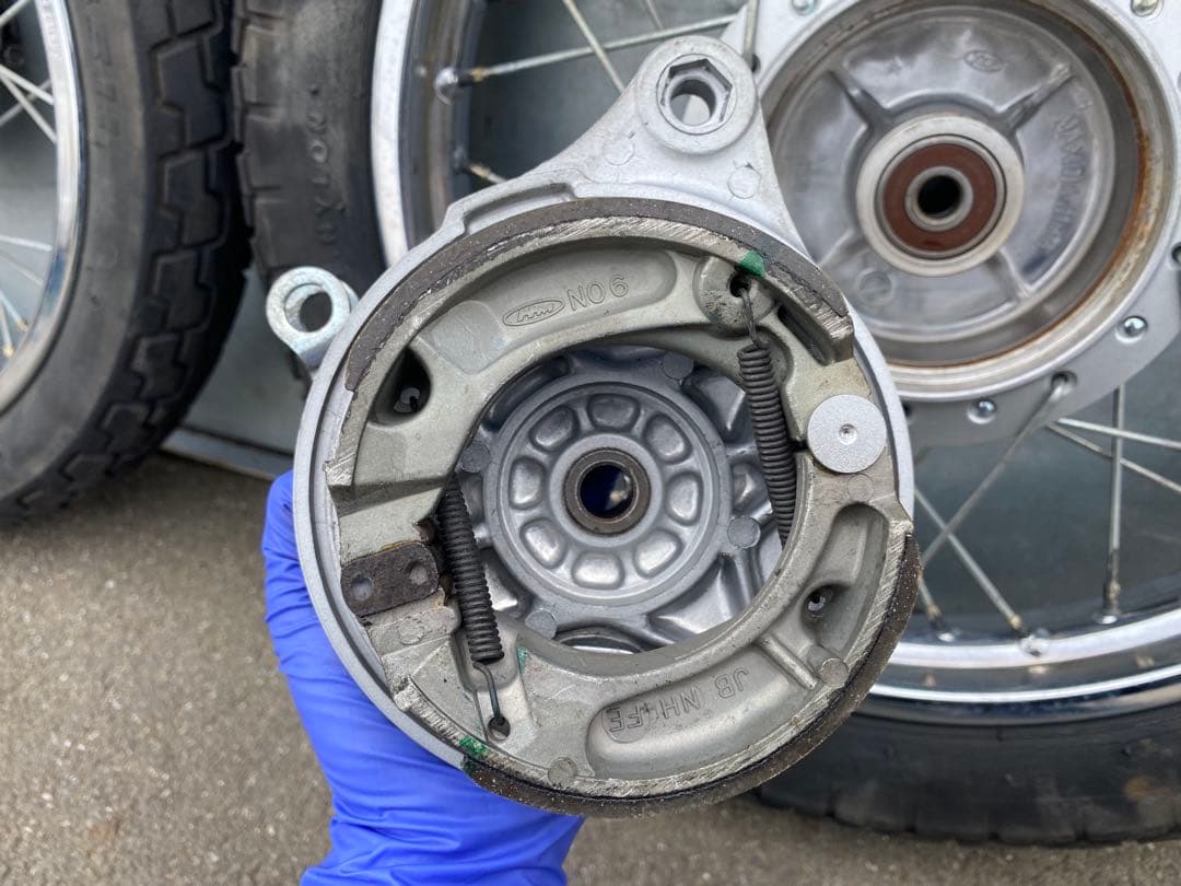 G927 リトルカブ ホイール ブリヂストン 2.50-14 2.75-14