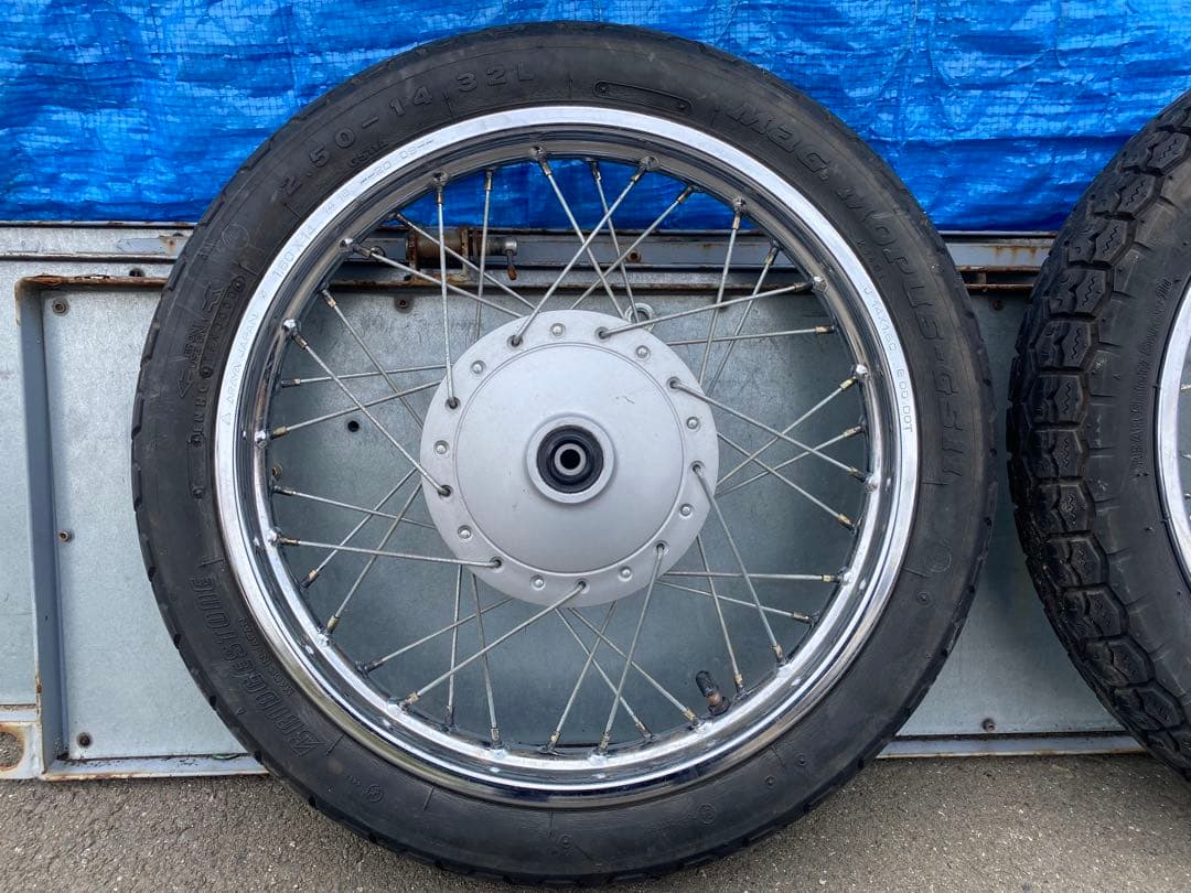 G927 リトルカブ ホイール ブリヂストン 2.50-14 2.75-14