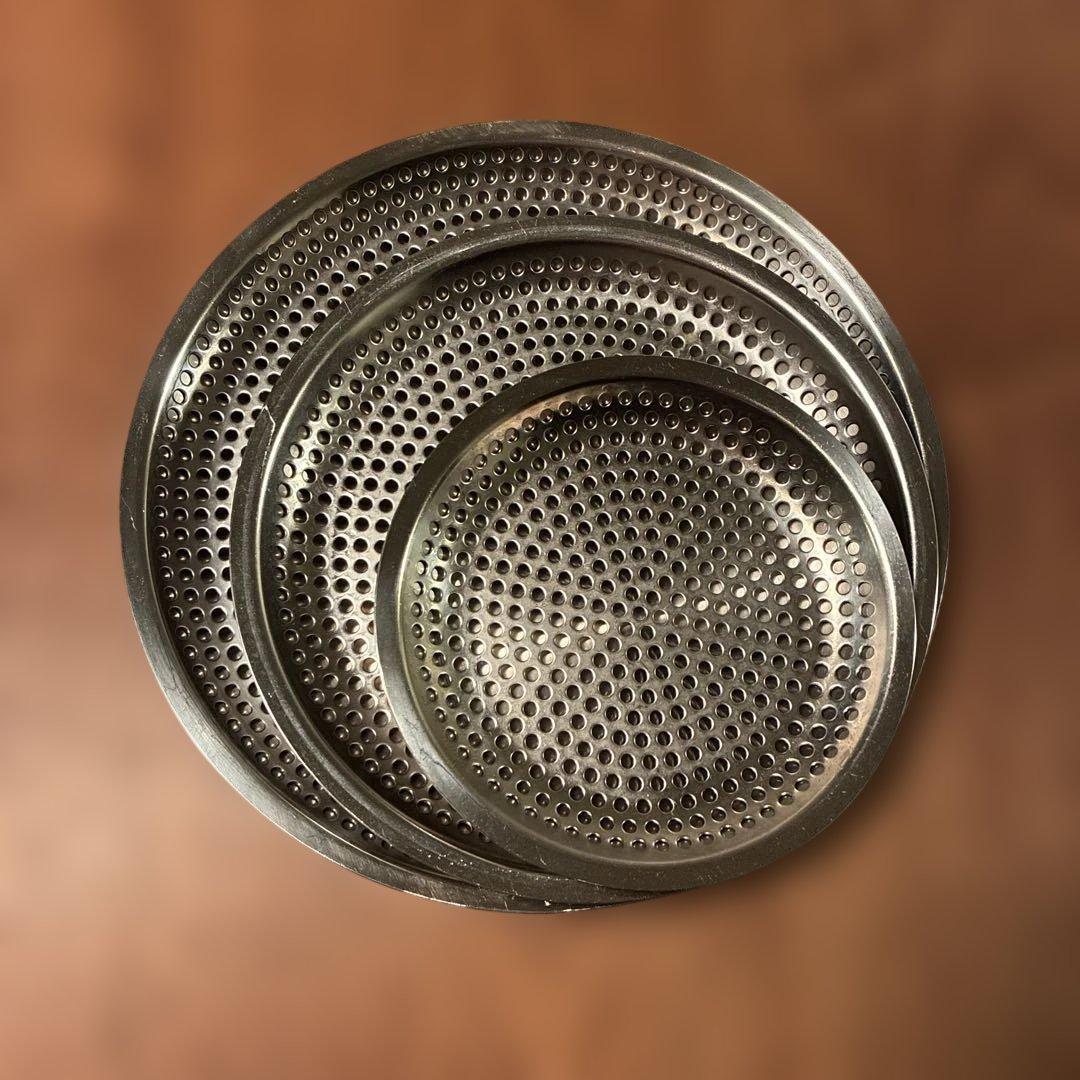 コンテ　まかないボウル＆まかない平ザル　３サイズ　６個セット