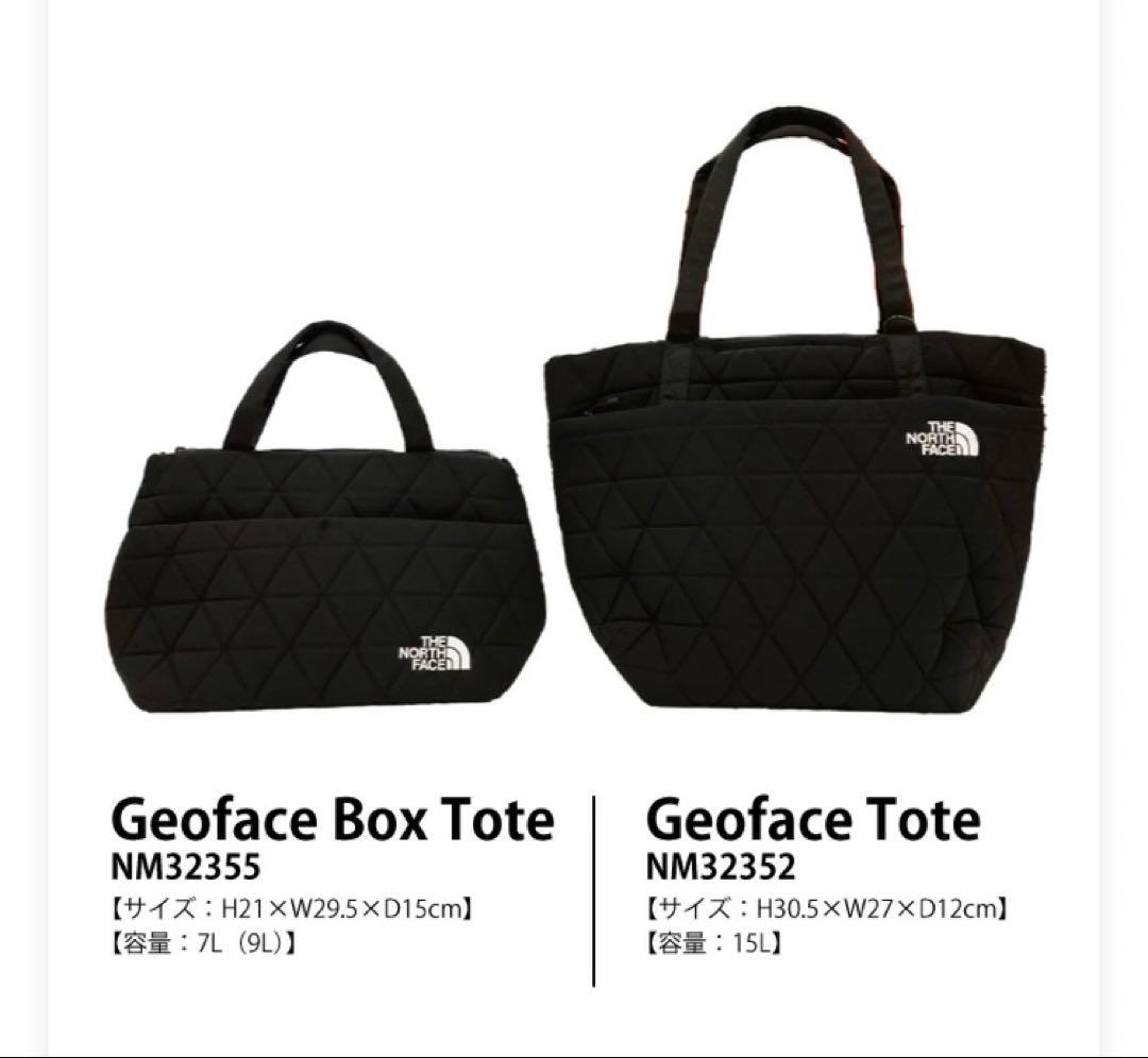 新品 THE NORTH FACE ノースフェイス ジオフェイス トート K