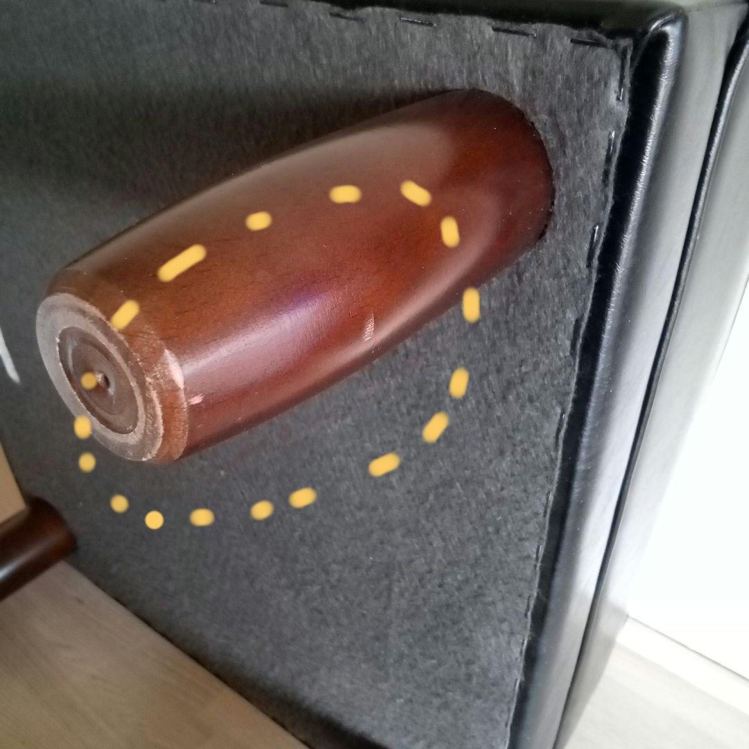 カリモク60　オットマン　スタンダードブラック　X36206