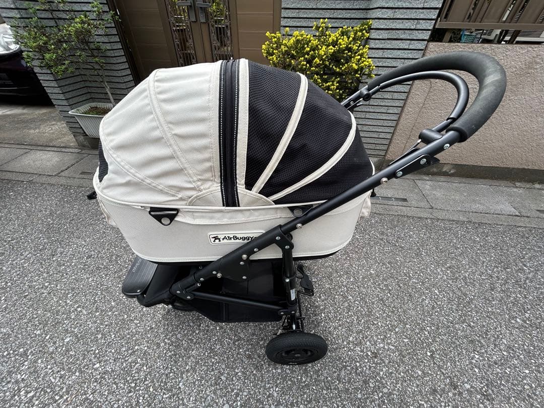 Airbuggy ペットカート ホワイト