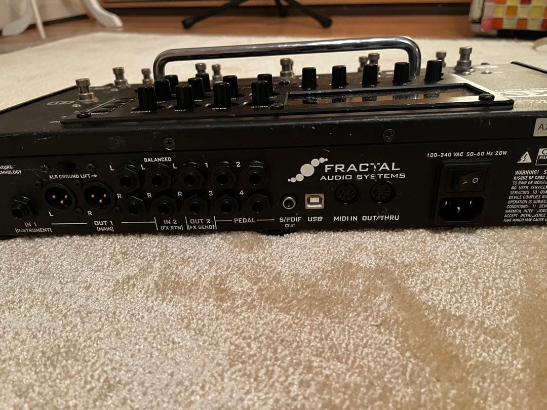 Fractal Audio AX8 ＋ EV-1 エクスプレッションペダルセット