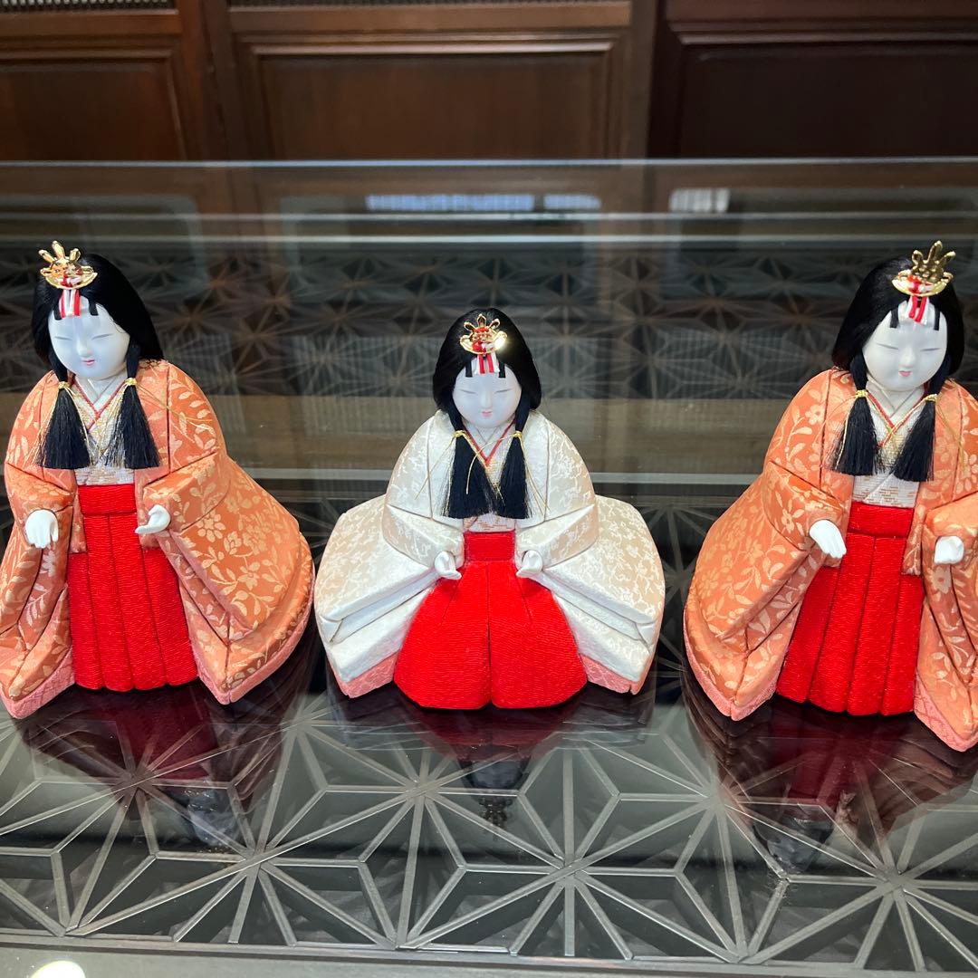 雛人形　木目込み人形　官女