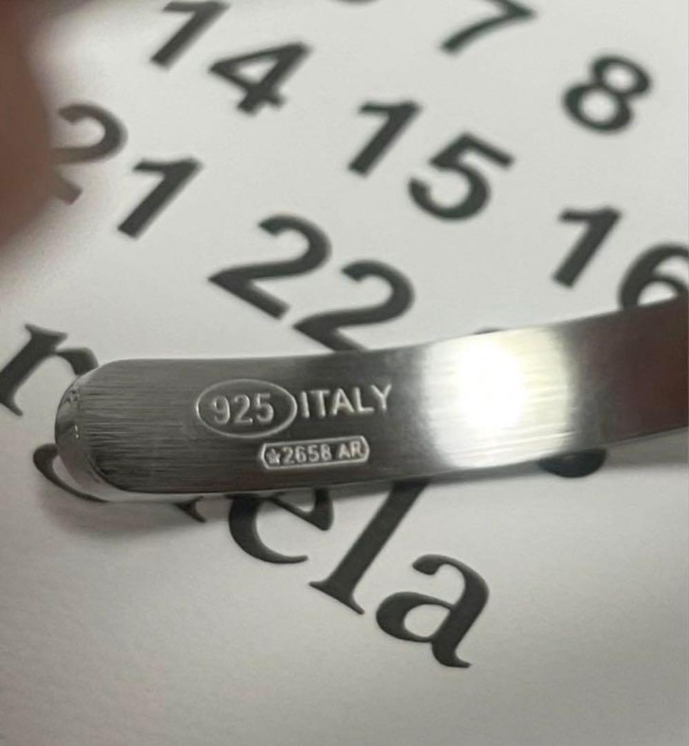 Maison Margiela 925シルバーバングル