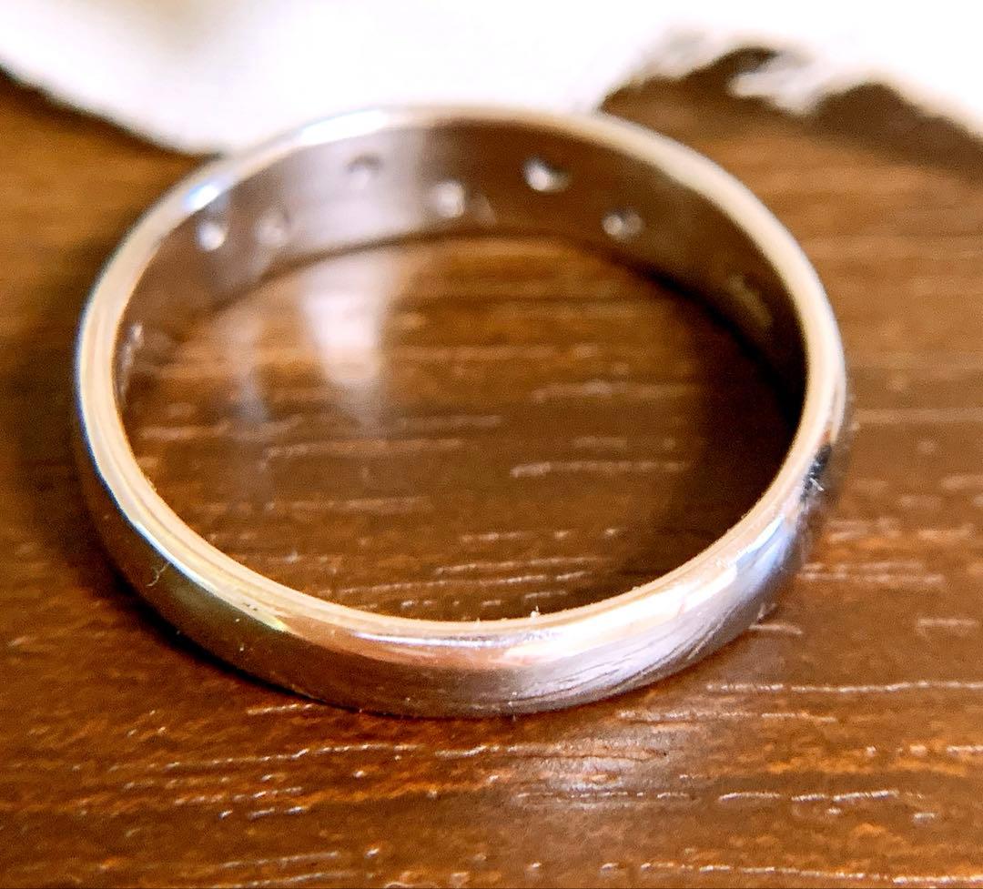 約5g✨13号❗️PD0.10CT✨プラチナドッツピンクダイヤモンドリング