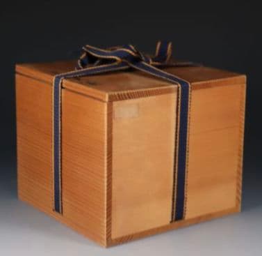 【 名工 大樋焼 】岩村与詞夫　飴釉茶碗　樂吉左衞門　佐々木昭楽