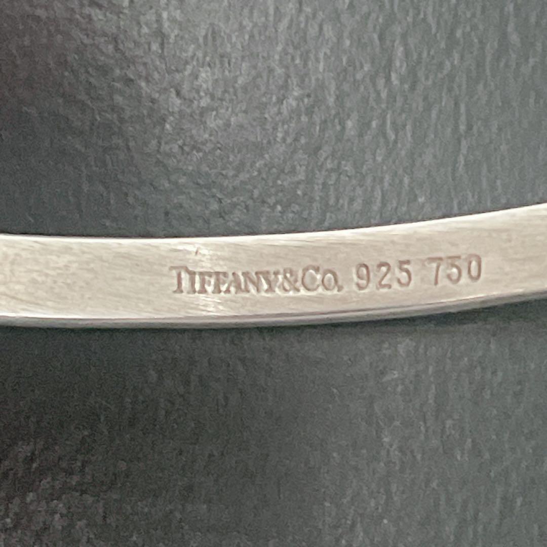 希少　オールド　ティファニー　ブレスレット　バングル　コンビ　シルバー