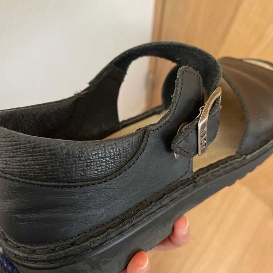 NAOT ブラックサンダル 38