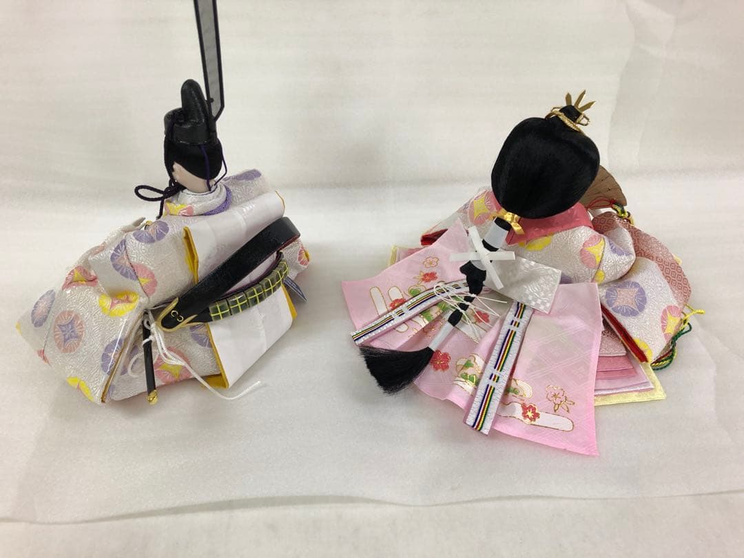 【新品】　雛人形　刺繍花柄屏風セット　数量限定 セール中