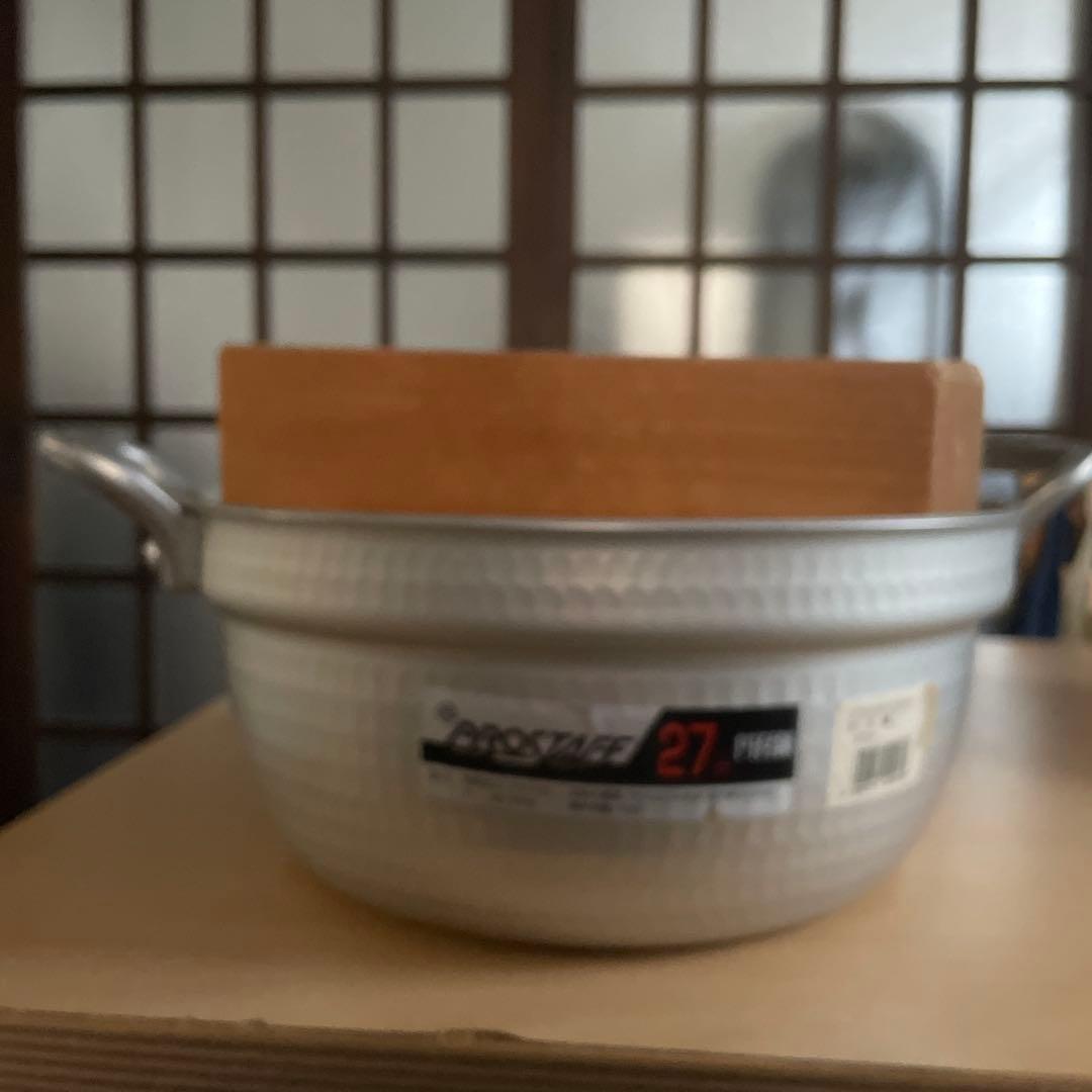 和せいろ用鍋と木蓋