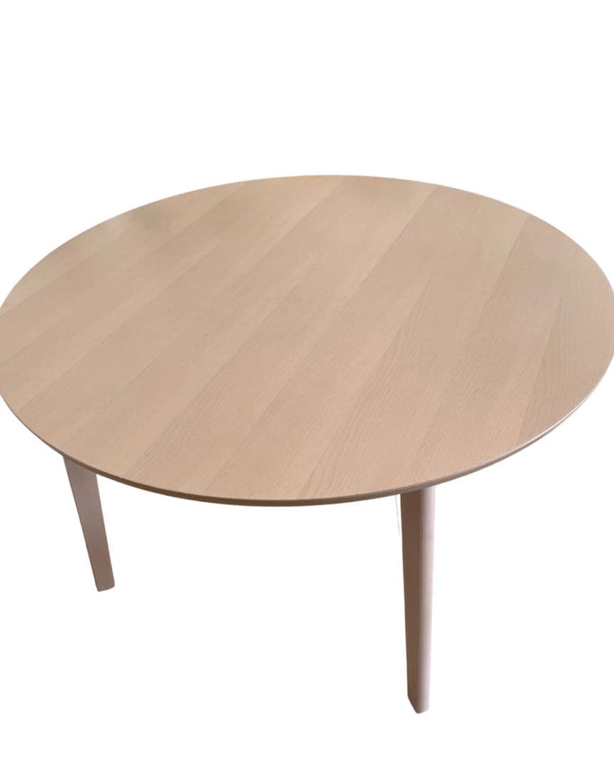 木製 丸ダイニングテーブル 120cm