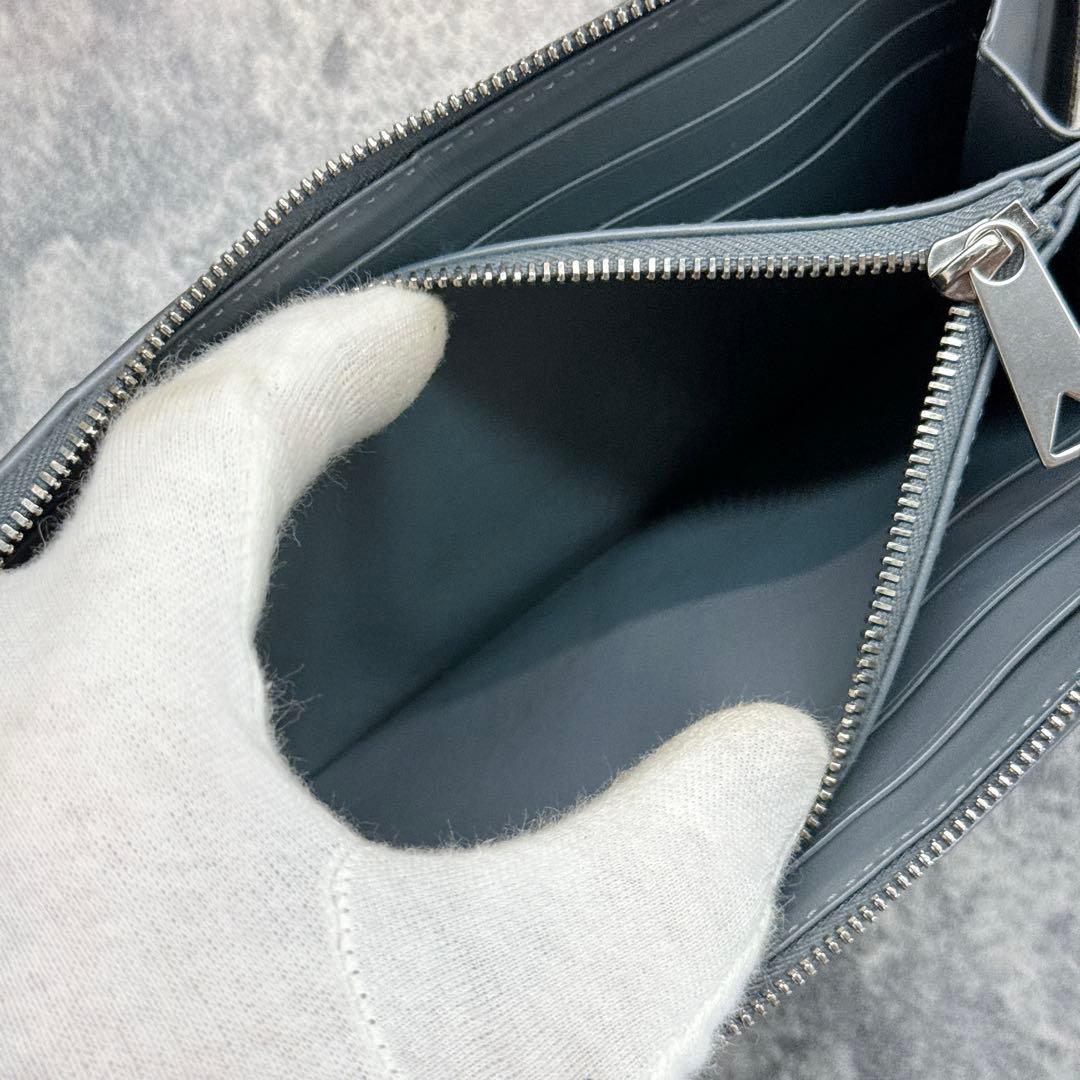 現行 未使用級✨ボッテガヴェネタ カセット マキシイントレ ラウンドファスナー