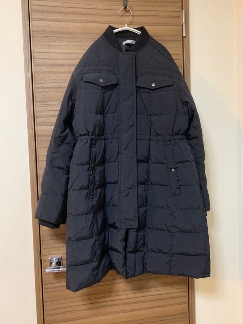 ￥85,800 Theory luxeセオリーリュクス　ブラック　ダウンコート