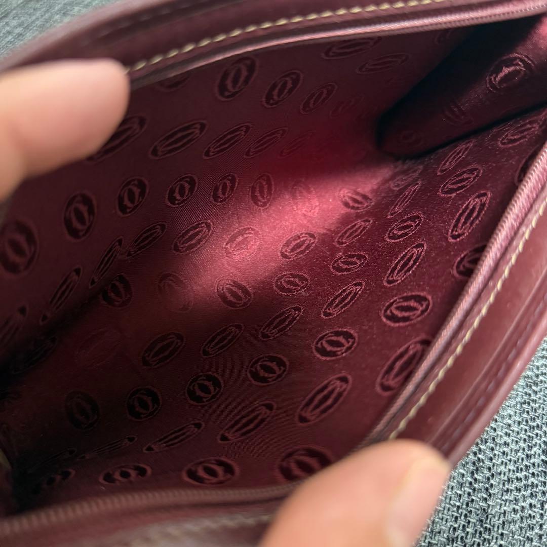 正規品　カルティエ　バック　二つ折り　財布　メンズ　レディース　Cartier