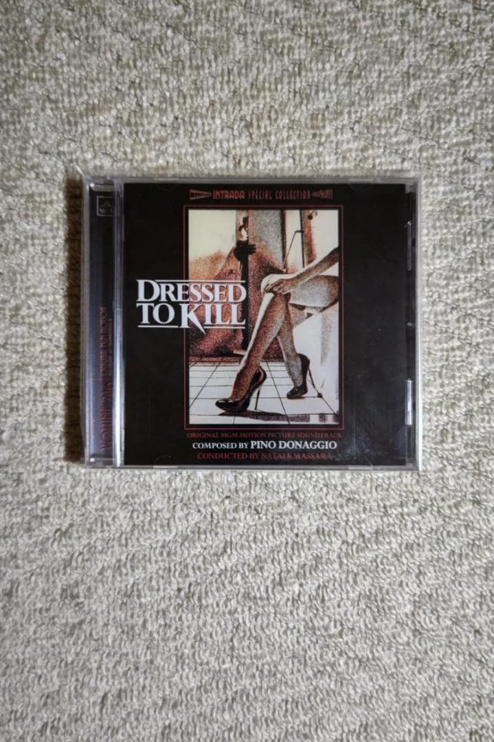 音楽：ピノ・ドナジオ／『殺しのドレス』ＯＳＴ盤（輸入盤ＣＤ）